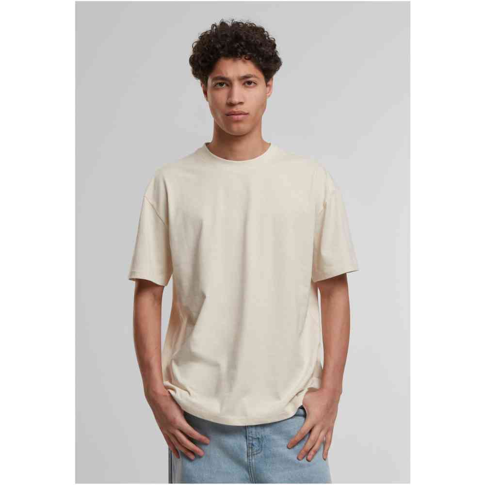 Urban Classics - Cotton Loose Heren Tshirt - Creme